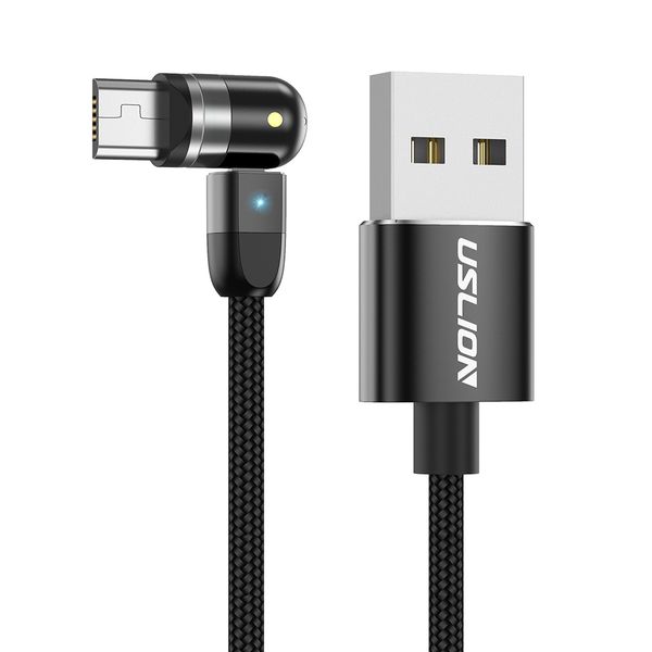 

magnetic magnet charger charging usb cable 360° & 180° for type c micro usb phone