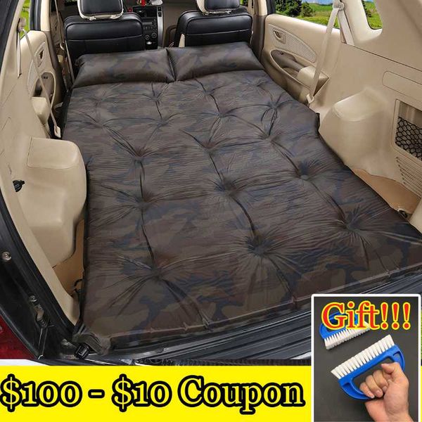 

2020 automatic car inflatable big size suv car inflatable bed outdoor travel air mattress bed