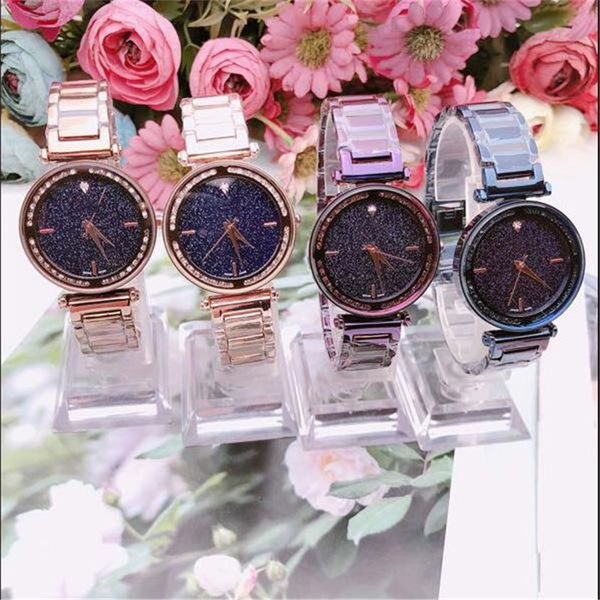 

2020 new luxury ladies watch brand diamond star ladies watch quartz movement ing, Slivery;brown