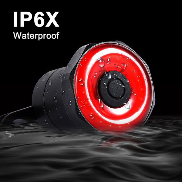 

smart bicycle rear light auto start/sbrake sensing waterproof usb charge cycling tail taillight bike led light accessories