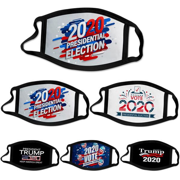 

designer black fashion 2020 new face mask trump presidential election campaign mask protective dust-proof breathable mask2020 new fashion de