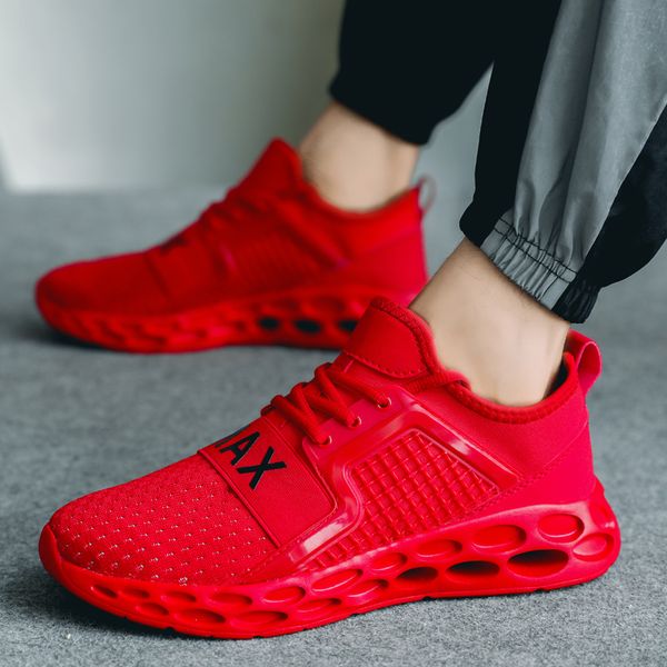 

brandsummerbreathablecasualshoesformenmalesuperlightwalkingshoessneakersmenrunningshoesmensblackfootwear, Black