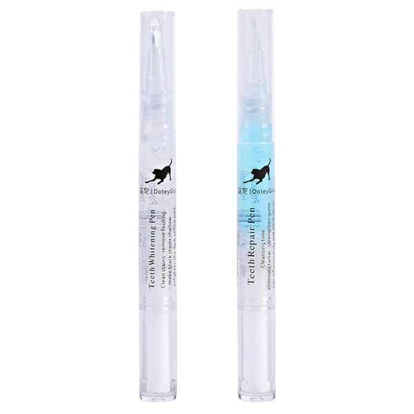

2pcs mouth fresh tool pet teeth cleaning pen kit brightening dog cat grooming