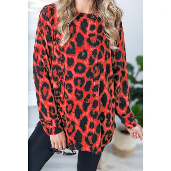 

luxury leopard printed tee fashion womens loose women designer tshirts, White