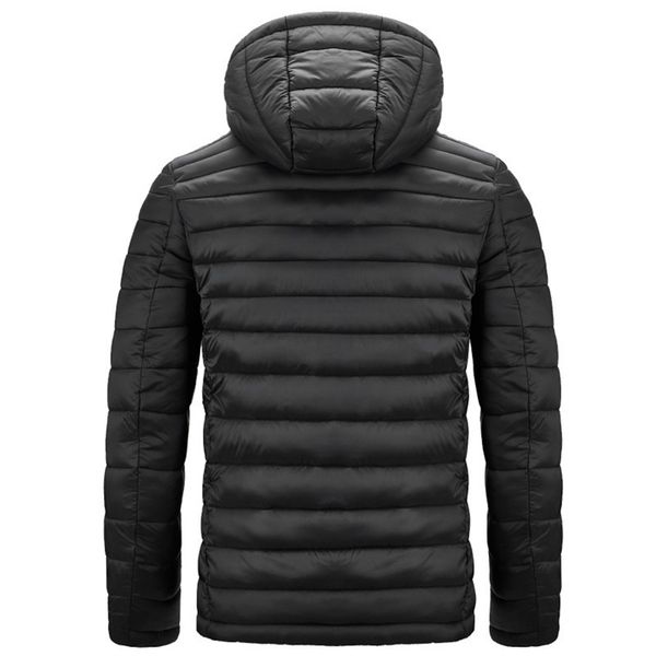 

men's winter warm outdoor down jacket fashion vqpqau5c, Black