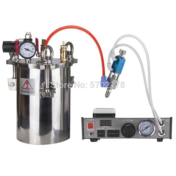 

digital silicone automatic tape 3l pressure tank, epoxy resin automatic glue machine, solder paste dispensing system