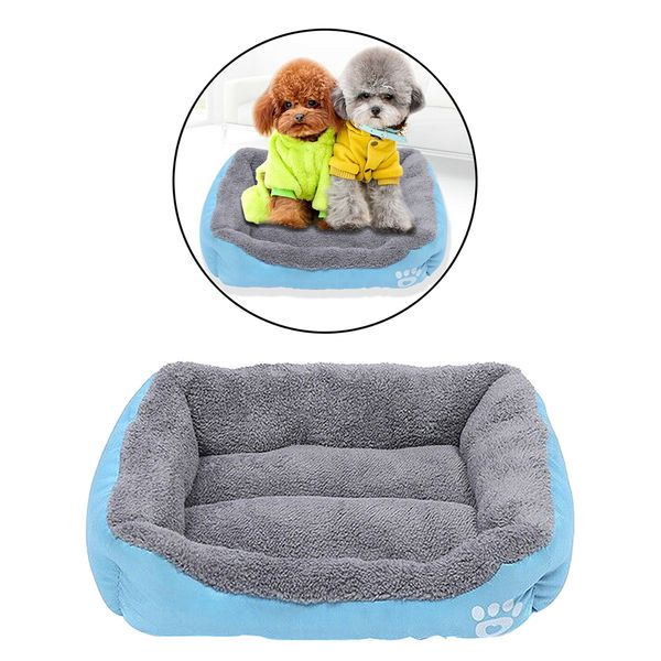 

warm plush lining pet bed for cats or dogs