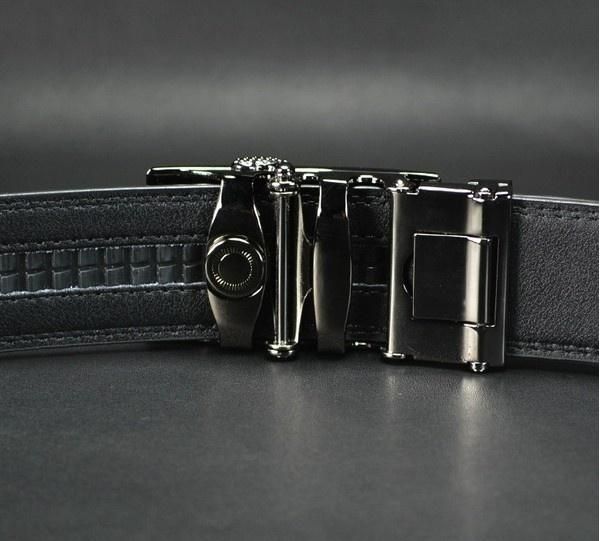 

dwts] belt male genuine leather strap belts for men automatic buckle black belts cowhide men belt 1, Black;brown