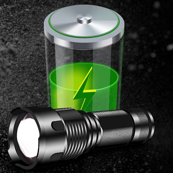 

powerful torch led torch cree 18650 26650 battery xhp70 14500 resistant, hard light bulbs camping, hunting lamp