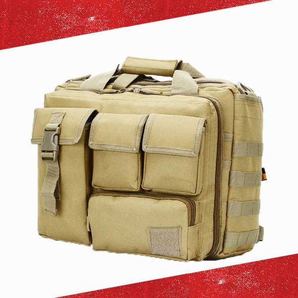

outdoor bags tactical computer bag 20l large capacity multi-function portable business 15.3 lapsports