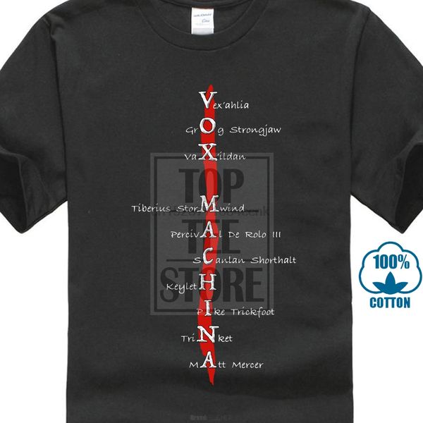 

новая критическая роль вокс machina men t shirt размер s 2xl