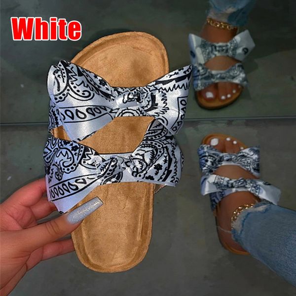 

bow tie flat sandals womens open toe thick bottom beach slides cute bowknot summer slip on slippers beach slides cute sandals, Black