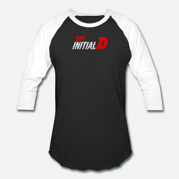

initial d t shirt men crazy cotton s-3xl clothes crazy funny spring autumn letter shirt