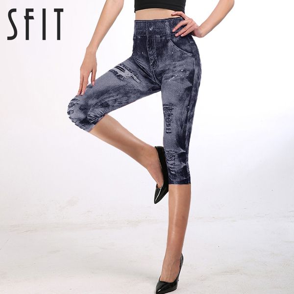 

2020 stretchable slim leggings jeans hips tights pencil pants women's faux denim jeans solid seamless pants retro leggings, White;red