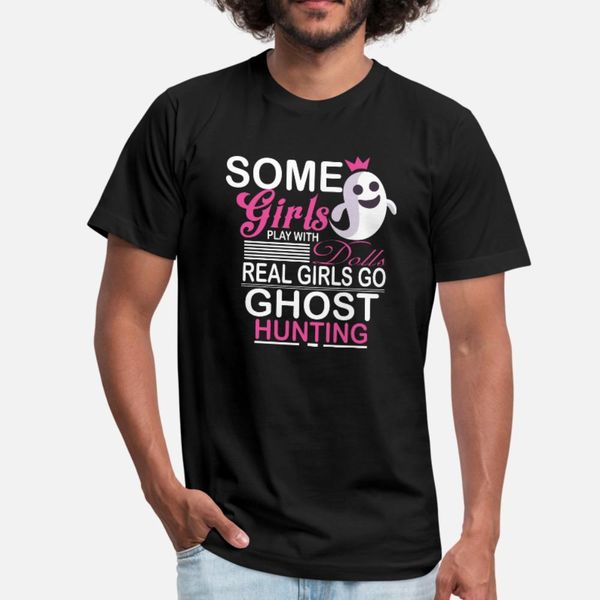 

girls go ghost hunting just released t shirt men designing short sleeve size s-3xl novelty loose authentic summer style slim shirt
