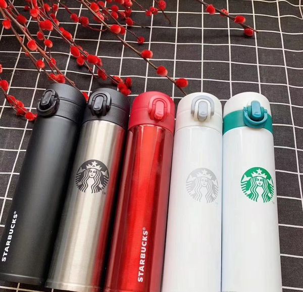 

glass 450ml starbucks styles cup steel 5 water capacity high insulation bottle stainless thermal home2009 utjnd