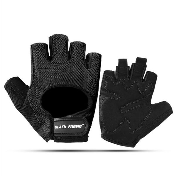 

manufacturers cycling weightlifting fingerless fitness gloves, Blue;gray