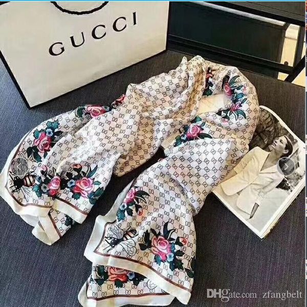 

luxury scarf letter pattern women scarf silk cotton designer scarf shawl ladies warm scarves, Blue;gray