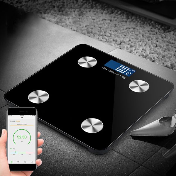 

body fat scale floor scientific smart electronic led digital body weight scales bathroom balance bluetooth-app android or ios