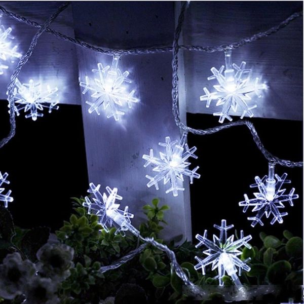 

33 ft snow 10m 80 led string fairy lights christmas holiday lighting wedding decoration