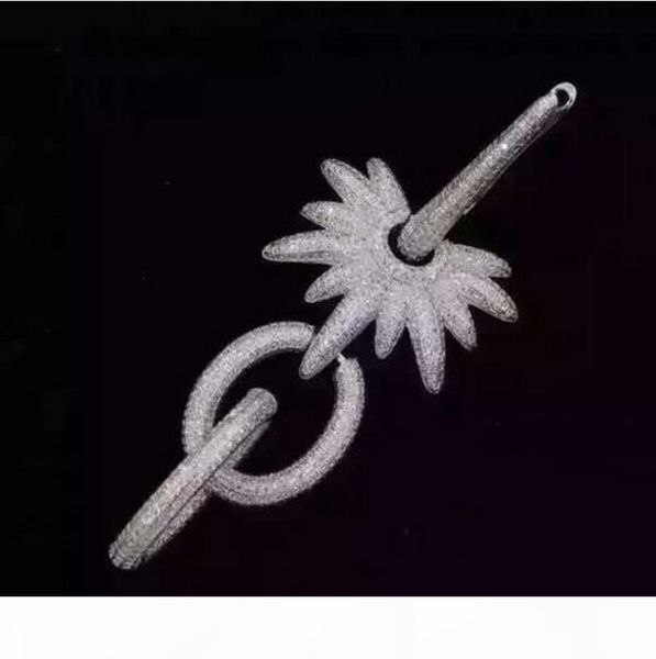 

ent designer style women sterling silver with platinum plated zircon 1pcs earring