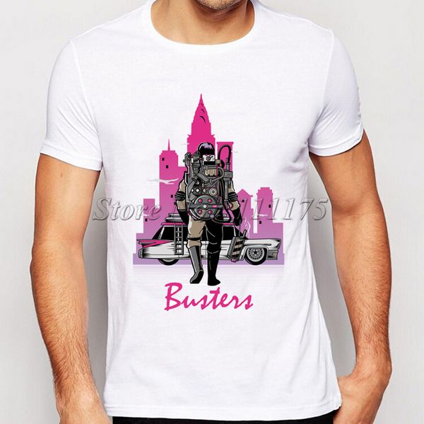 

2019 new arrivals men's fashion busters drive design t shirt popular