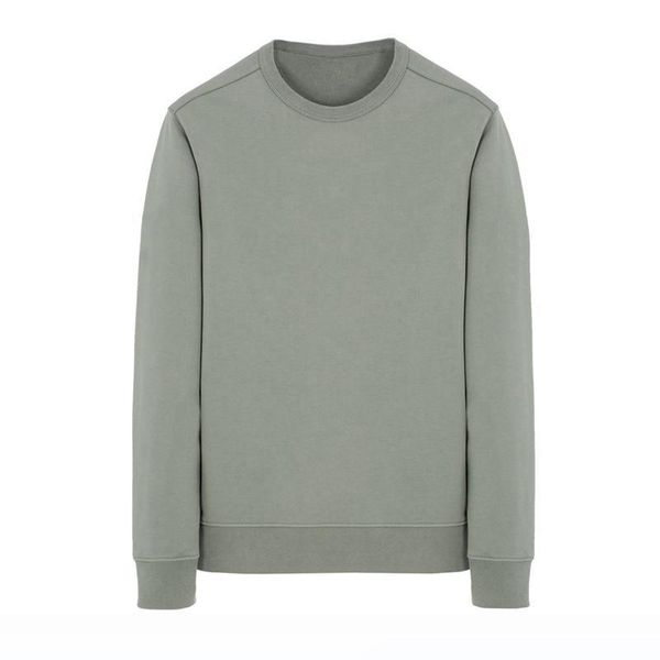 

19ss classic 62751 crewneck sweatshirt t0pst0ne long sleeve simple solid sweatshirt fashion pullover sweater sportwear street hflswy293, Black