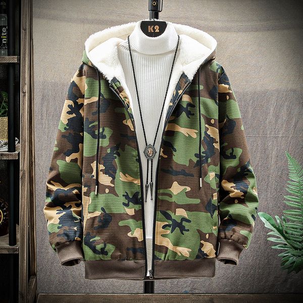 

2020 men winter parkas coat men's fashion brand solid color zipper warm thick hooded jacket male casual parkas overcoat 4xl, Black