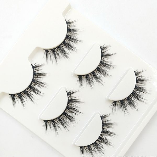 

handmade natural mink false eyelash 3d mink lashes fake eyelashes makeup beauty false eyelashes