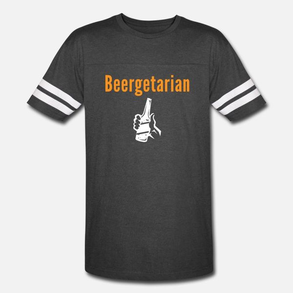 

pun drinking beer lover father's day beergetarian t shirt men create 100% cotton euro size s-3xl kawaii fitness humor summer style shir