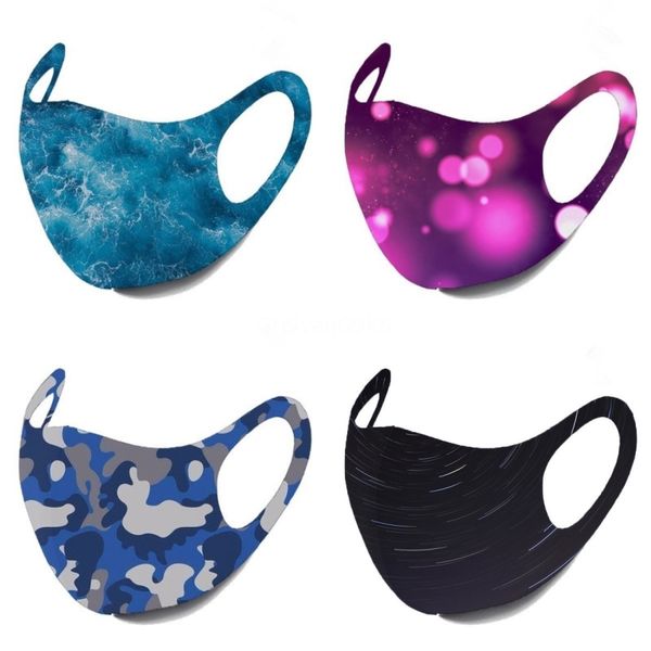 

2020 starry sky face mask моющийся american выборы печать пылезащитные маски открытый велоспорт шеи волшебный шарф бандана дизайнер маска lj