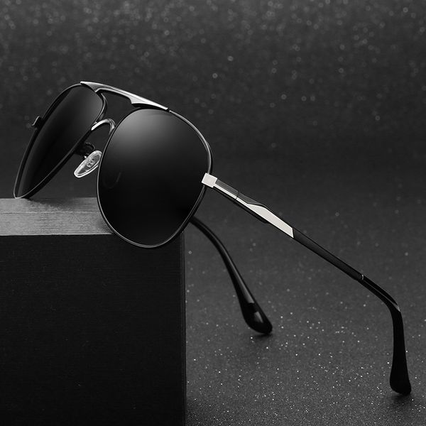 

men's sunglasses customize prescription sunglasses polarized glasses fashionable driving designer optical glasses 822, White;black
