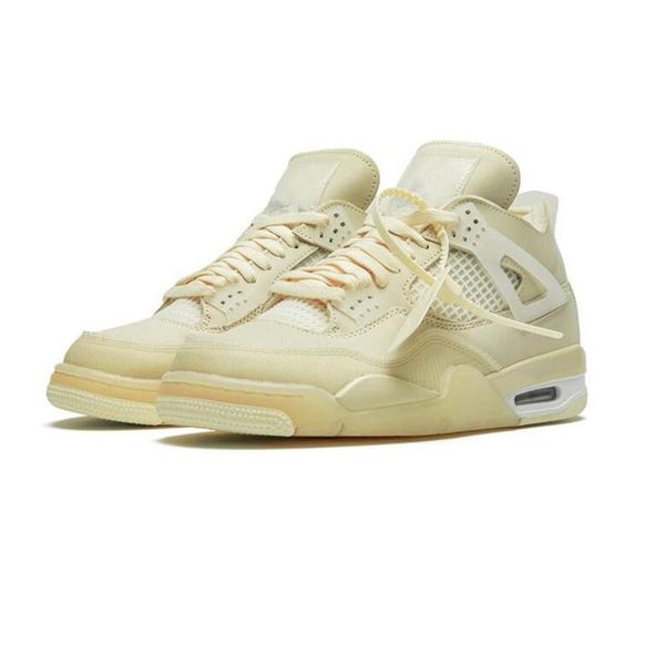 

с коробкой 2020 новое высокое качество sail ow 4s мужчины женщины баскетбол обувь nakeskin иордания 4 спорт кроссовки размер 36-460n4w #