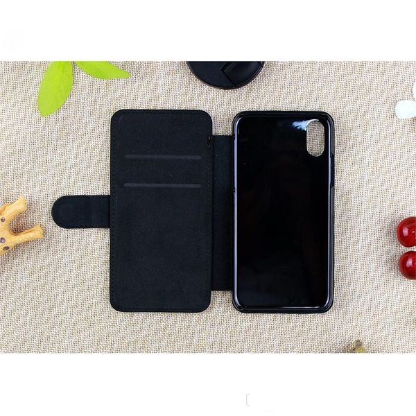 

for iphone x xs xs max xr 8 8plus 6 6plus blank sublimation pu leather cover mobile phone protective case