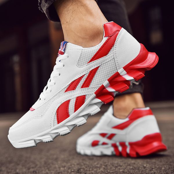 

2020springautumnrunningshoesmenbigsize39-46sneakertrendycomfortablemeshlace-upadultmensportsshoeszapatoshombre, Black