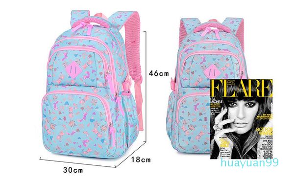 

new-animal printing waterproof school bag for girls teenagers