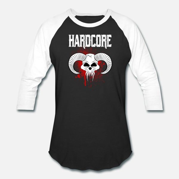 

hardcore t shirt men personalized cotton crew neck costume interesting breathable spring autumn slim shirt