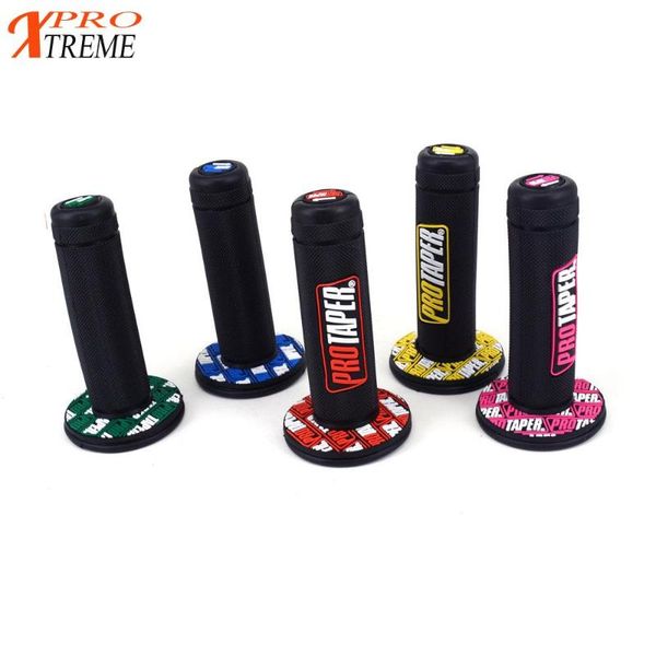 

bmx mountain bicycle handles anti-skid bicycles bar grips pro rubber 7/8"motorcycles handlebar moto bike handlebar