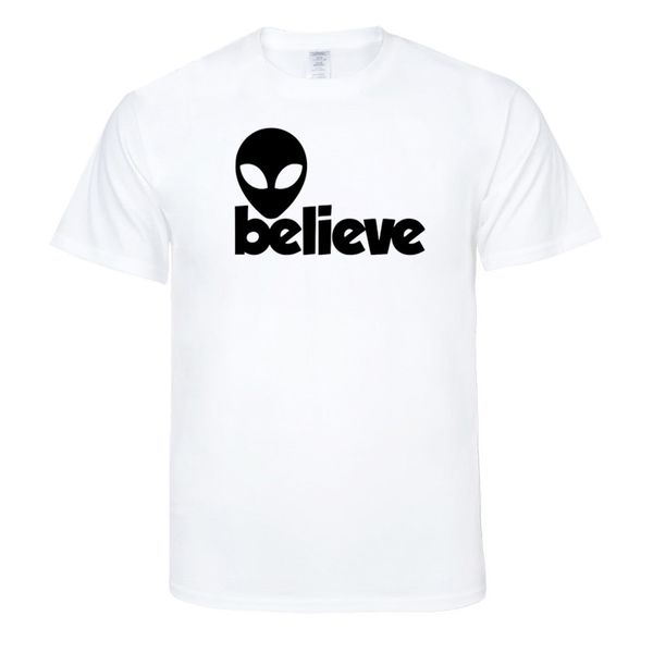 

aliens believe ufo sell new fashion men short sleeve slim fit t shirt men cotton t-shirt casual t shirts