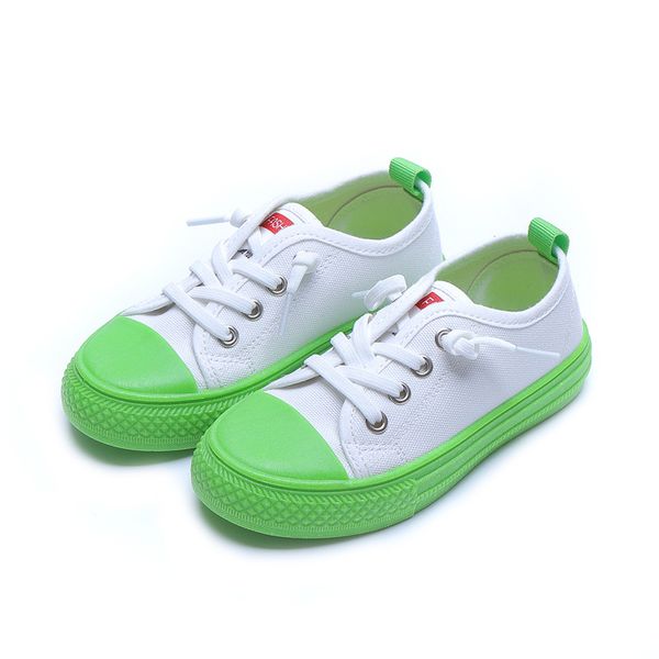 

cozulma дети мальчики конфеты цвет дышащий холст обувь мода кроссовки для девочек повседневная обувь дети спорт размер 21-37, Black