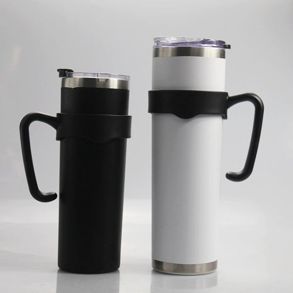 

balck handle for 20oz 30oz skinny tumbler handles portable plastic holder 20oz 30oz stainless steel skinny cup holders