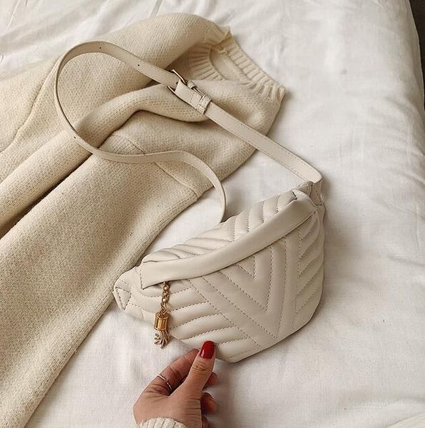 

fsmall simple crossbody bags for women 2020 tassel shoulder messenger bag female fashion handbags and purses l177