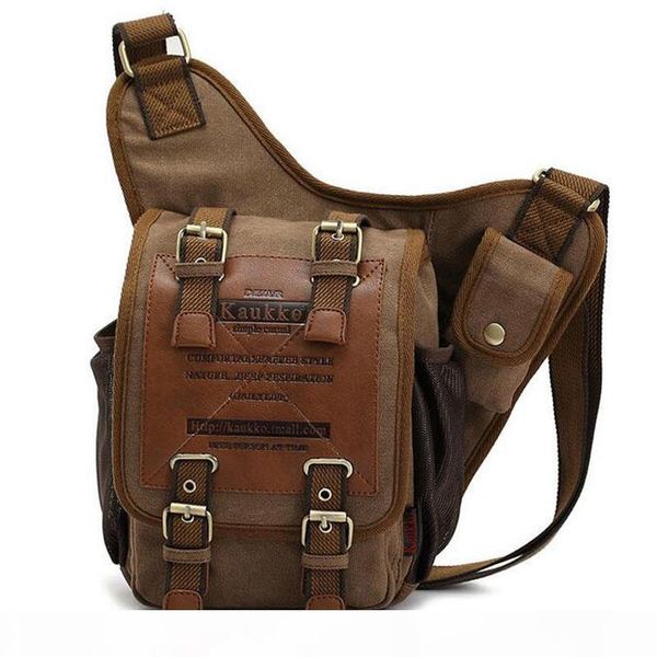 

100% brand new hight quality mens boys vintage canvas shoulder military messenger bag sling school bags ing