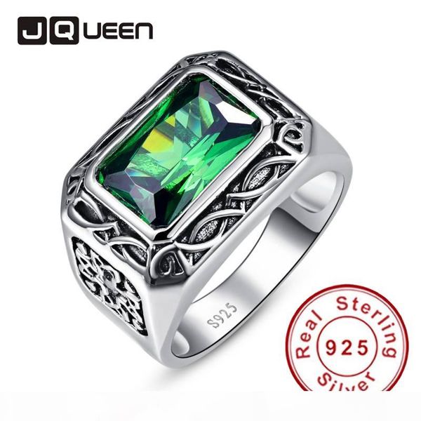 

emerald cut carving flower couple rings real silver vintage rings sterling silver 925 for women & men size 6-14 j 190430, Slivery;golden