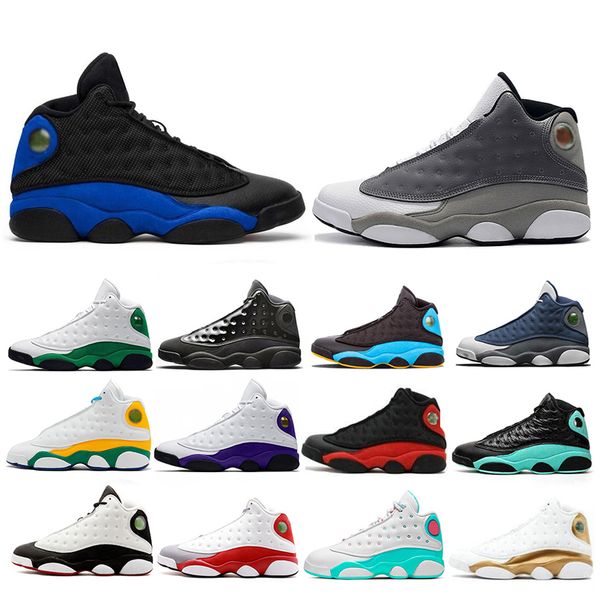 

new hyper royal playground 13 flint men basketball shoes bred chicago island lucky green 13s dmp women mens trainers sports sneakers