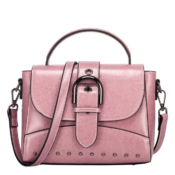 

yilunxi women's oil wax handbag ladies shopping bag lady casual handbags women's bags suitable for various scenes woman bags