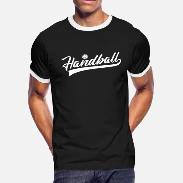 

handball player gift for x mas, etc t shirt men designs 100% cotton round collar solid color anti-wrinkle new fashion spring natural shirt
