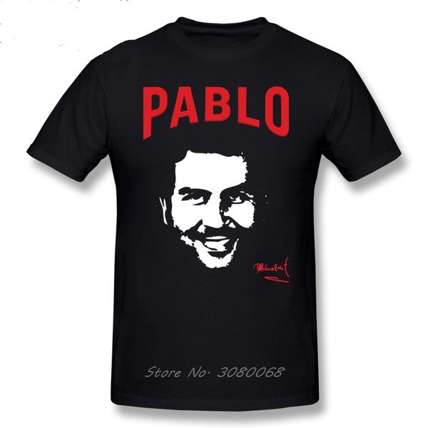 

mens narcos t shirts pablo escobar t-shirt funny t shirt man graphic streetwear cotton tshirt summer tees hip hop harajuku