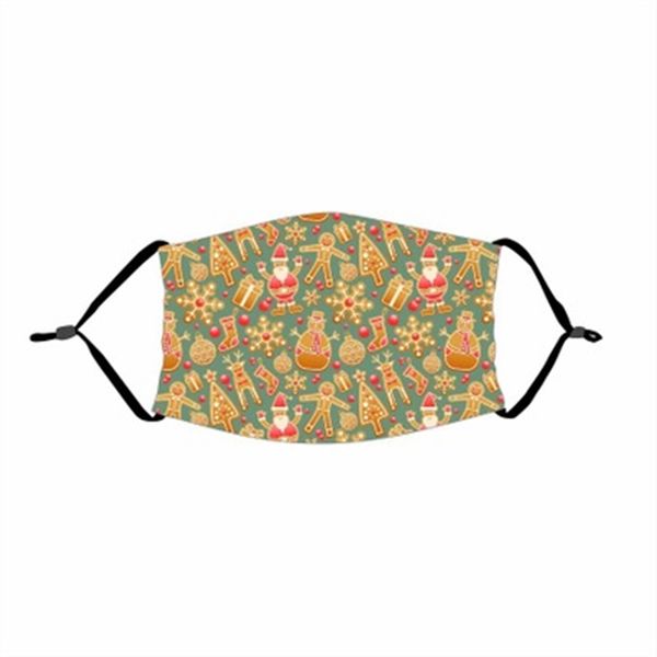 

1pc 3d печать магия шарф многофункциональная половина маски для лица шеи крышка шарф anti-uv велоспорта бандана открытого спорта головных уб, Black