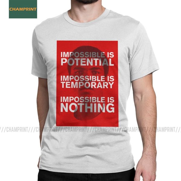 

vintage impossible is nothing muhammad ali t-shirt men cotton t shirts boxing boxer sports heavyweight short sleeve tees printed